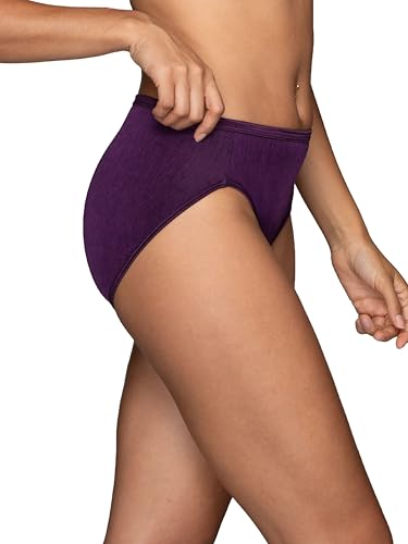 Image of Vanity Fair Women's Illumination Hi Cut Panties, Silky Stretch & Satin Trim