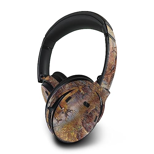 Image of MightySkins Glossy Glitter Skin Compatible with Bose QuietComfort 45 Headphones Deer Pattern | Protective, Durable High-Gloss Glitter Finish | Easy to Apply | Made in The USA