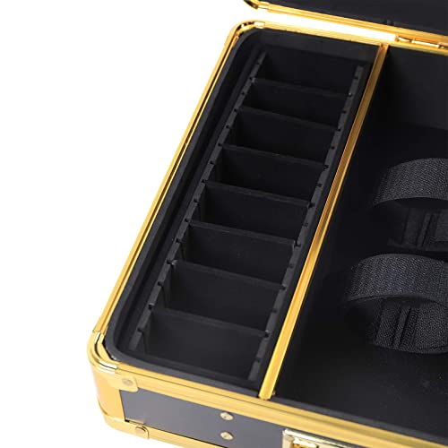 Estojo para transporte de barbeiro, caixa de ferramentas para cabeleireiro, kit de cuidados para cor