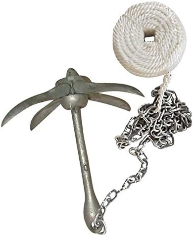 Boatworld 3.2kg Grapnell Anchor Kit
