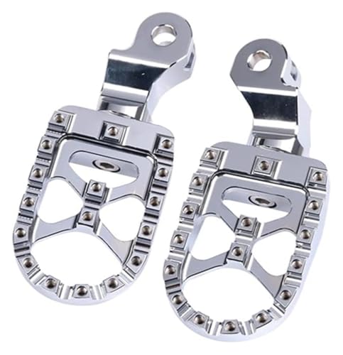 Repose-pieds de moto argent pour Thruxton 1200 et Bonneville T100 premium