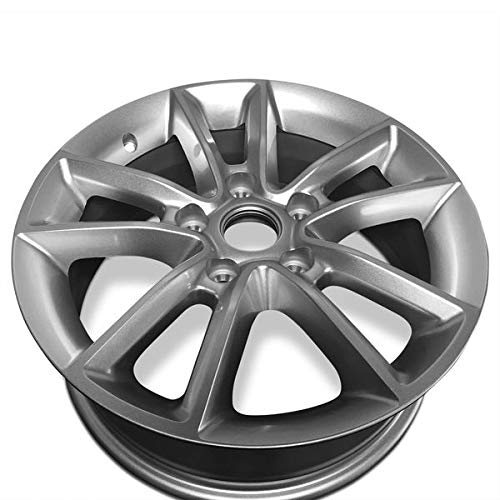 Road Ready Car Wheel for 2013-2020 Dodge Caravan Aluminum 17 Inch 5 Lug Full Size Spare 17\" Alloy Rim Fits R17 Tire