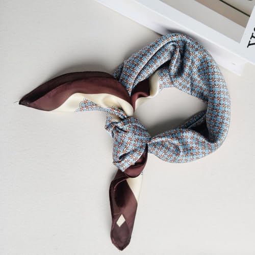 Elegant Vintage Silk pashmina shawls – Versatile,Stylish Square pashmina shawls,Headscarf,Neckwear,Fashion 22