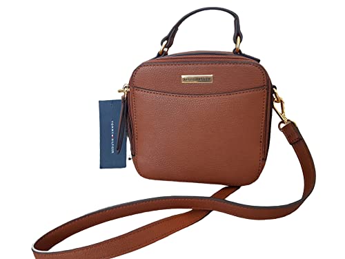 Tommy hilfiger Brown leather shoulder bag, Brown4