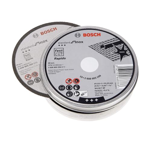 Disque à tronçonner Bosch inox rapido WA 60 T BF 115 mm
