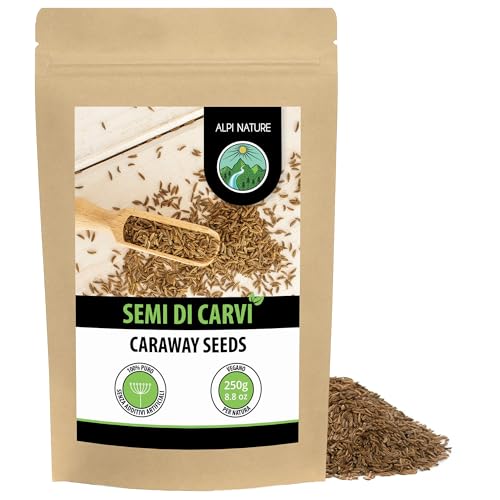 Alpi Nature Semi di Cumino dei Prati 250g, Carvi Semi