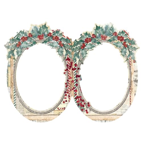 Chipboard Frames 'Tis The Season cadres scrapbooking pour customiser vos cadeaux