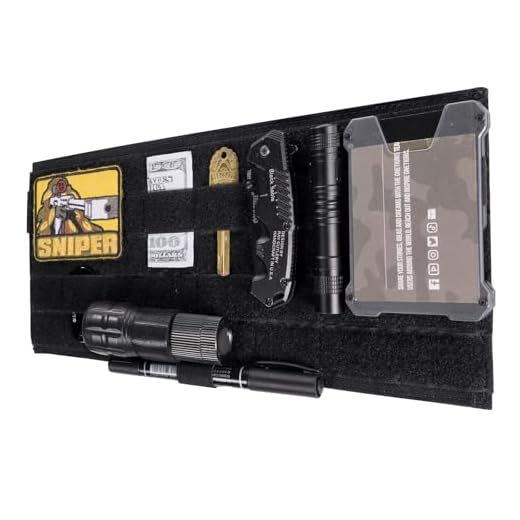 OneTigris MOLLE Visor Cover Pouch with Hook-and-Loop Sealed Pocket (Black)