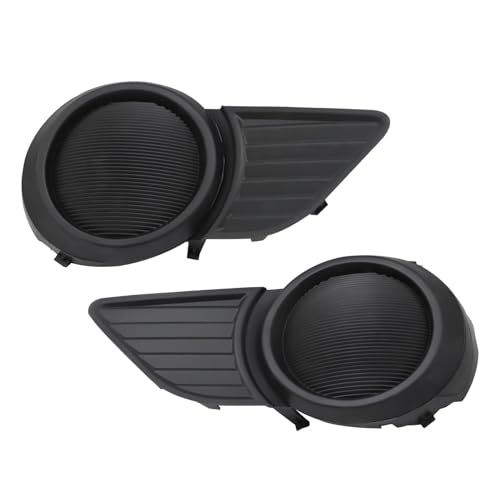 Jecoupoon 2Pcs Front Fog Light Bezel Cover Compatible with Sienna Base LE Limited SE XLE 2011-2017 5212708020 TO1039169 5212808020 TO1038169 Driver and Passenger Side