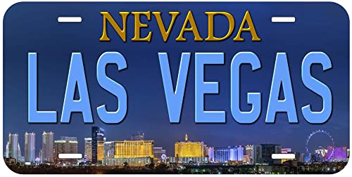 Las Vegas Nevada Novelty Car Auto License Plate