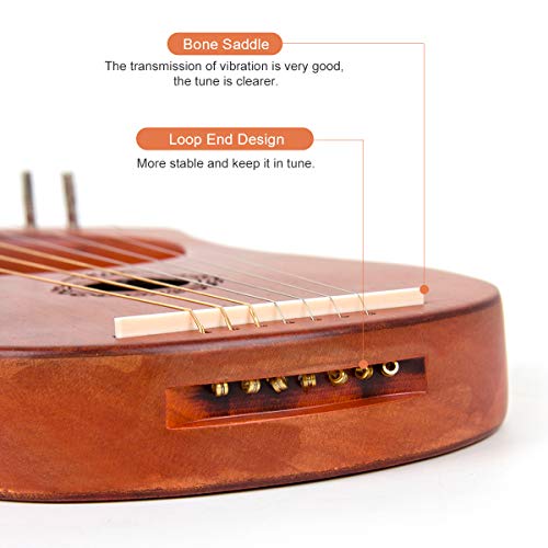 Aklot Lyre Harp 7 cordes Lyre Harpe - Image 6