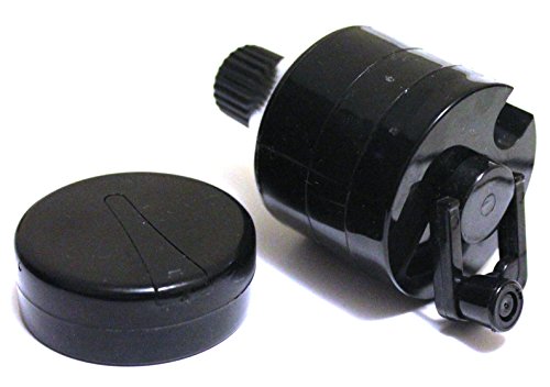 Powder Spice Grinder Hand Mill Funnel - Plastic 3 Piece with Vial - by TitanOwl (1)