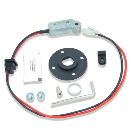 Image of 9432 Accu-Fire Electronic Ignition Module Harness Waterproof Compatible with VW 1945-1980 Super Beetle Karmann GHIA Thing Transporter Campmobile Fastback Baja Bug Beetle 009 Distributor