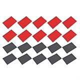 Yuanpgky Schleifschwamm-Set, Körnung 180–2500, flexibler Schaumstoff, doppelseitige Schleifpads für Nass- und Trockenanwendung, wiederverwendbare Schleifpapierschwämme für Holzmöbel (Körnung 320), 20