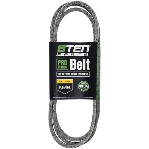 8TEN Belt with Kevlar for John Deere M126012 Husqvarna 532138255 1/2" x 95"