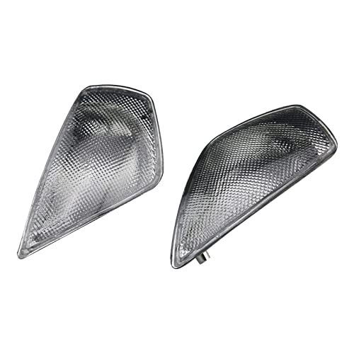 Objectif de Clignotant Moto Noir Haute Visibilité - Boîtier Feu de Position 749 999