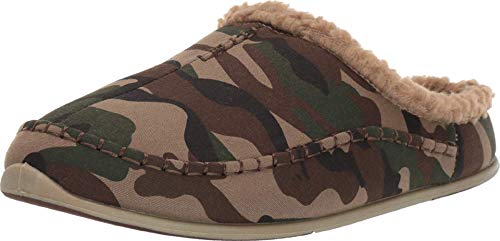 Deer Stags Slipperooz Men's Nordic S.U.P.R.O Sock Cushioned Indoor Outdoor Clog Slipper Cover