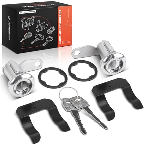 A-Premium Door Lock Cylinder with Key Set Compatible with Ford & Mercury