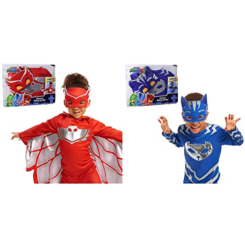 PJ Masks Turbo Blast Owlette Dress Up Set, by Just Play & Turbo Blast Catboy Dress Up Set, by Just Play PJ Masks Turbo Blast Owlette Dress Up Set, by Just Play & Turbo Blast Catboy Dress Up Set, by Just Play