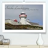 Irische Leuchttürme - Leuchtfeuer entlang Irlands wilder Küste (hochwertiger Premium Wandkalender 2024 DIN A2 quer), Kunstdruck in Hochglanz