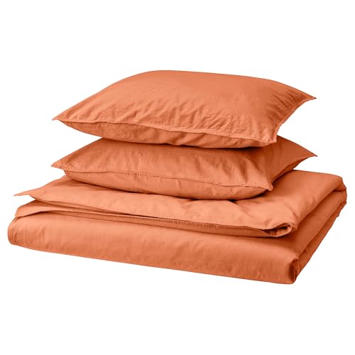 Housse de couette ÄNGSLILJA rouge-brun ProTuning pour apaiser vos insomnies - 2