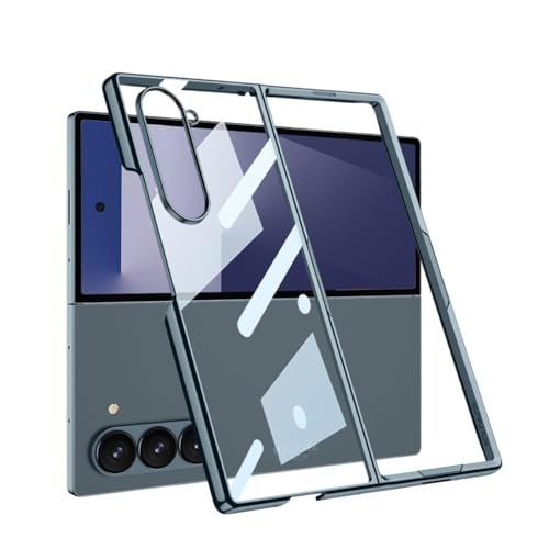 Coque Samsung Galaxy Z Fold 7 antichoc rigide transparente verte