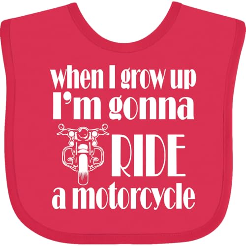 inktastic Future Motorcycle Biker Baby Bib