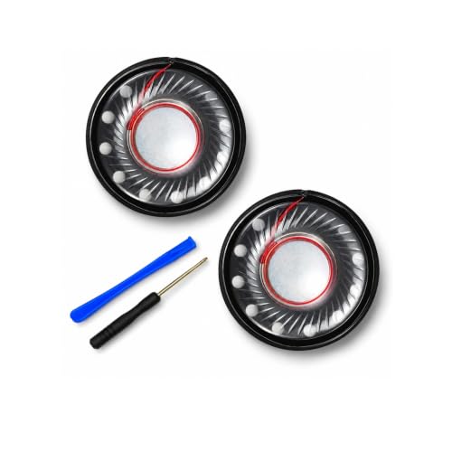 Image of 2 Pack Replacement Speaker Driver for Beats Studio3, Studio2, Studio Pro, WH-1000XM4, WH-1000XM3, QC35 QC25 QC15 QC2 Headphones 40mm 32ohm