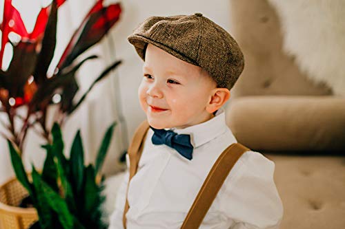 Born to Love Scally Cap Toddler and Boy's Hat Tan and Brown Newsboy Cap for Kids2