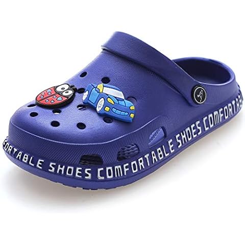 Sabots ZYLDK Enfant Été Bleu Cover