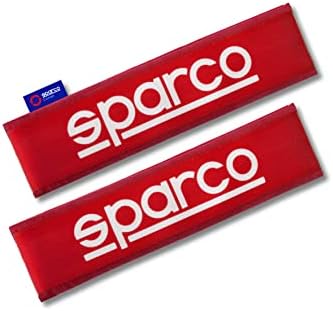 Sparco OPC12120001 Set Shoulder Pads-Black/Grey