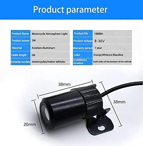 高品質 フローライト 天使の翼 手彫り ブラックスタンド付き Amazon.co.jp: オートバイ 車用カーテシーランプ LED 天使の翼