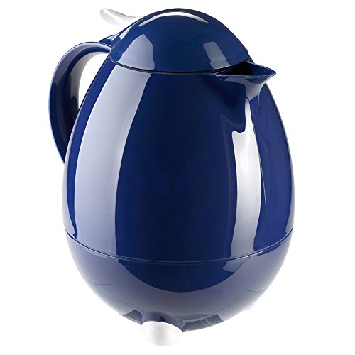 Leifheit Columbus Hot and Cold Beverage Insulated Carafe, Blue