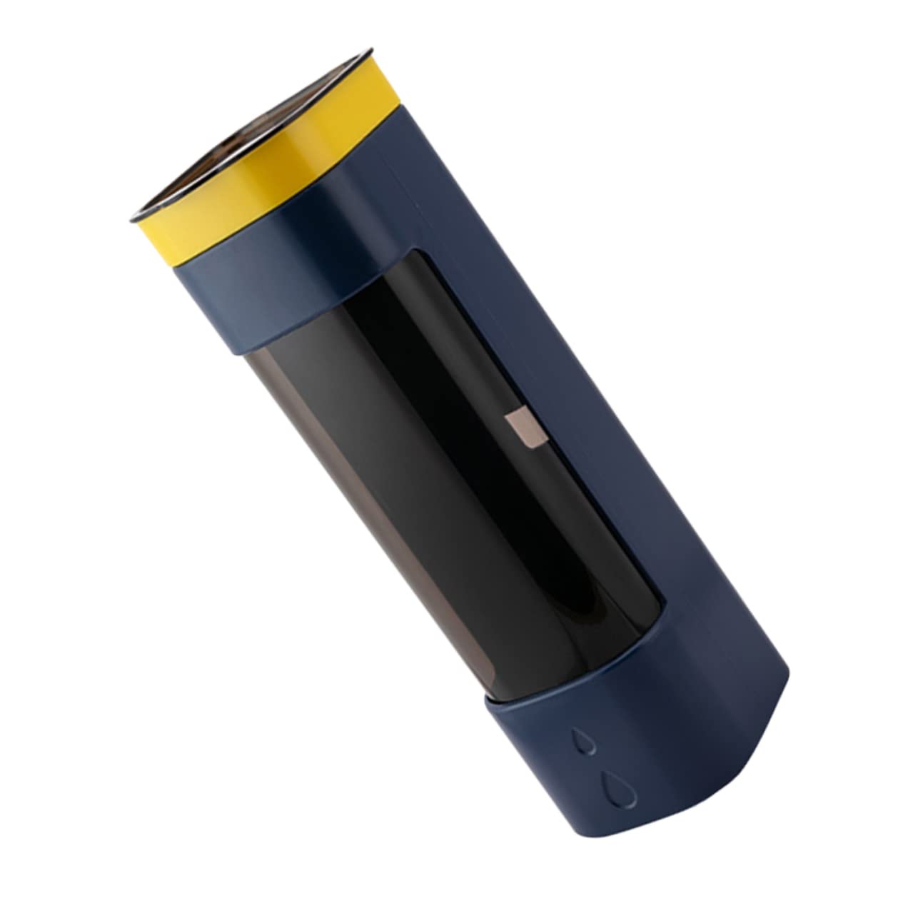 EXAOMBLE Posavasos Colgador Tazas Colgador de Tazas Caja de Vasos de Papel portavasos para Bebidas portavasos Tipo Tirador montado en la Pared Dispensador de Tazas de Pared para el hogar