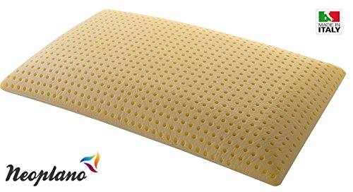 12 cm Thin NEOPLANO Memory Foam Pillow, Made in Italy, Highly Breathable Classic Pillow