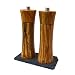 Produktbild Salz und Pfeffermühle Zassenhaus Frankfurt Olivenholz 18 cm mit Schiefer-Untersetzer