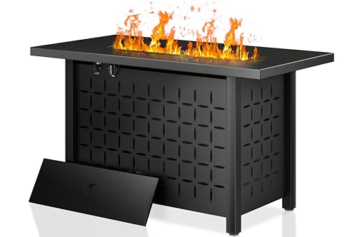 Walsunny 43 inch Outdoor Propane Fire Pit 50,000 BTU...