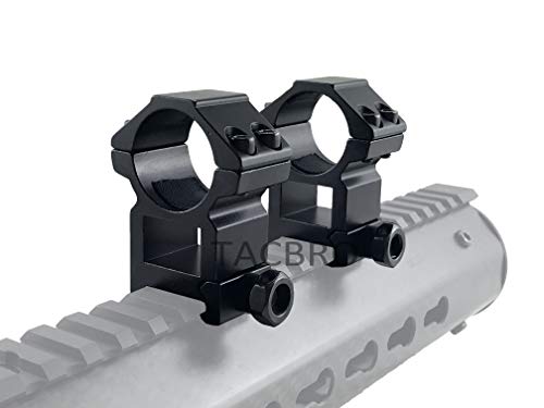TACBRO Heavy Duty Picatinny/Weaver 1' High-Profile...