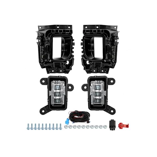 Feu antibrouillard pour Chevy Silverado 2024 LED DRL blanc
