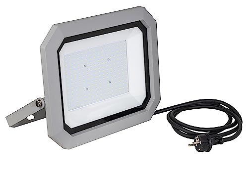 Schwabe LED Wandleuchte Rund 20W IP65 - Außenleuchte Anthrazit 4000K