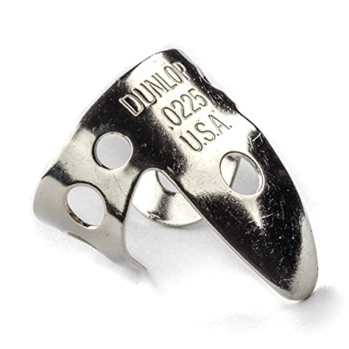 Image of Dunlop 33R.0225 Nickel Silver Fingerpicks.0225 inch, 20 /Tube