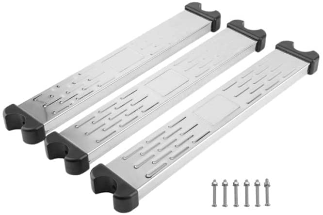 Escalera para piscina de acero inoxidable 3 peldaños miniatura 5