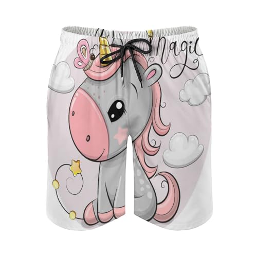 Short de bain homme licorne maillot de bain plage - 4