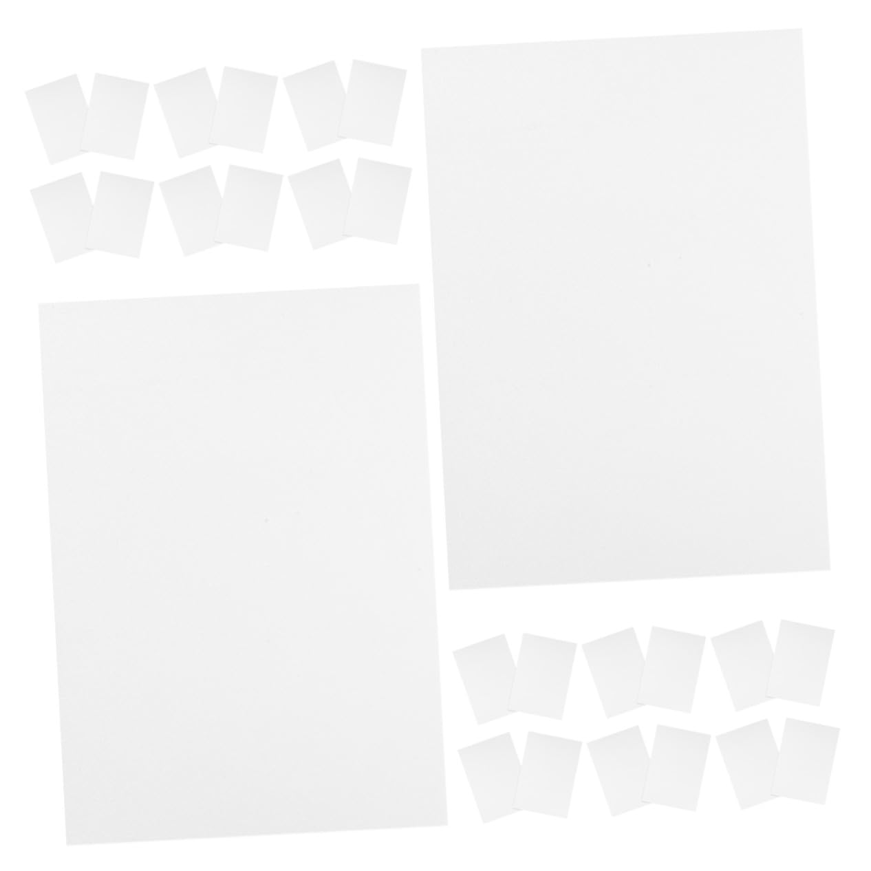 Matériau en mousse A4 blanche Lurrose pour scrapbooking et tampons diy - 8