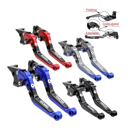 Levier frein moto Tracer 700 commande pliable évite la casse - 4