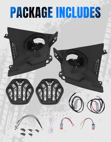 Parlantes frontales para Can Am Maverick R 2024+ miniatura 7