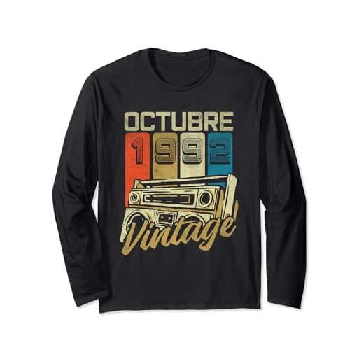 Octubre 1992 Vintage - 31 Años Regalo Cumpleaños Hombre Manga Larga