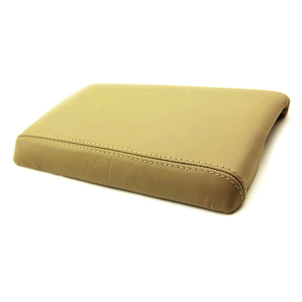 BURANIFUSION Center Console Armrest Leather Cover Z32 Beige for Nissan for 300ZX 1990-1996 1pc -300-9096 WEF0910