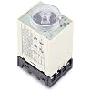 AC 220V Delay Timer Relay, ST3PA-B 0-10S Automatic Time Relay, Knob Control Time Delay Solid State Timer with Base