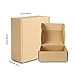 Shipping Boxes 9x9x4 inch Pack of 20，Livejun Brown Corrugated Cardboard Box Mailer Boxes for Packaging Small Business Shipping